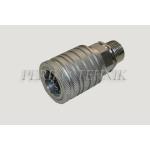 Female quick-coupling push-pull DN13, M22x1,5 15L male thread